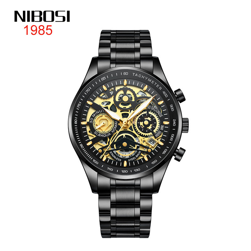 Men's Multi-Functional Quartz Watch