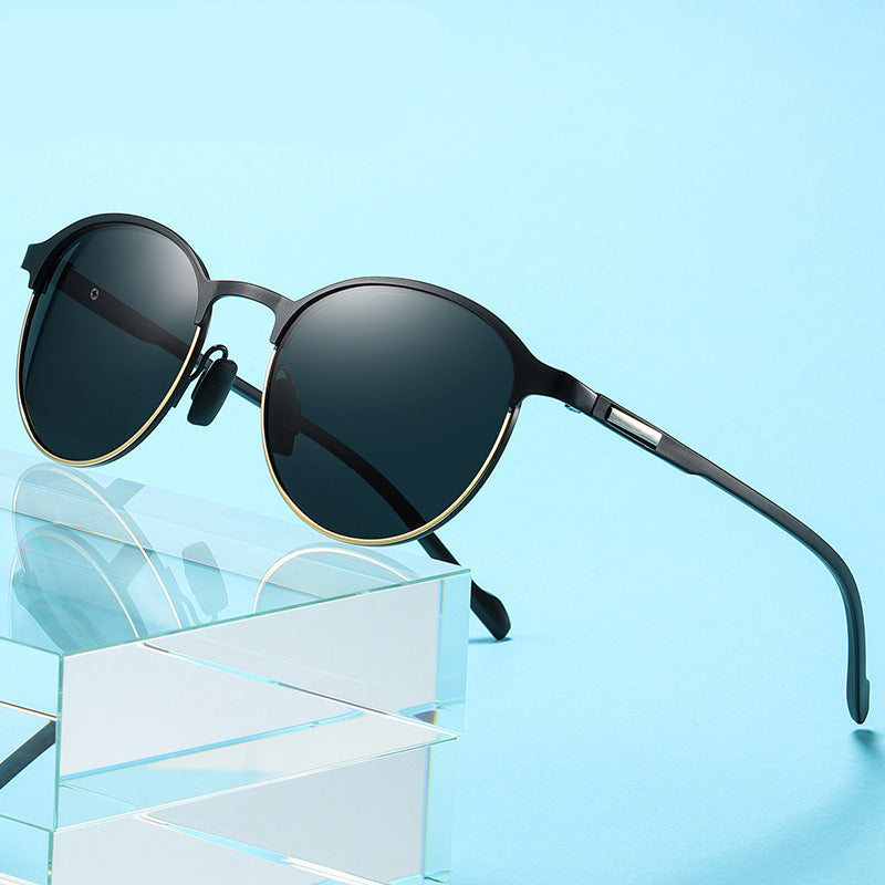 Men's Polarized Metal Fashionable Sunglasses