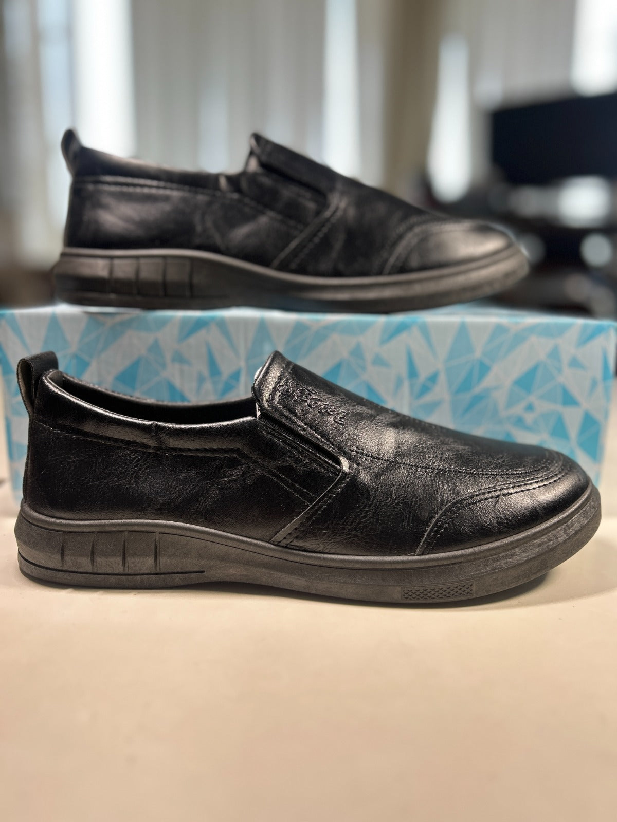 Men's Business Casual Leather Shoes (In Stock)