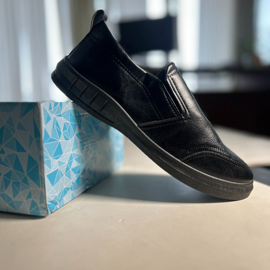 Men's Business Casual Leather Shoes (In Stock)