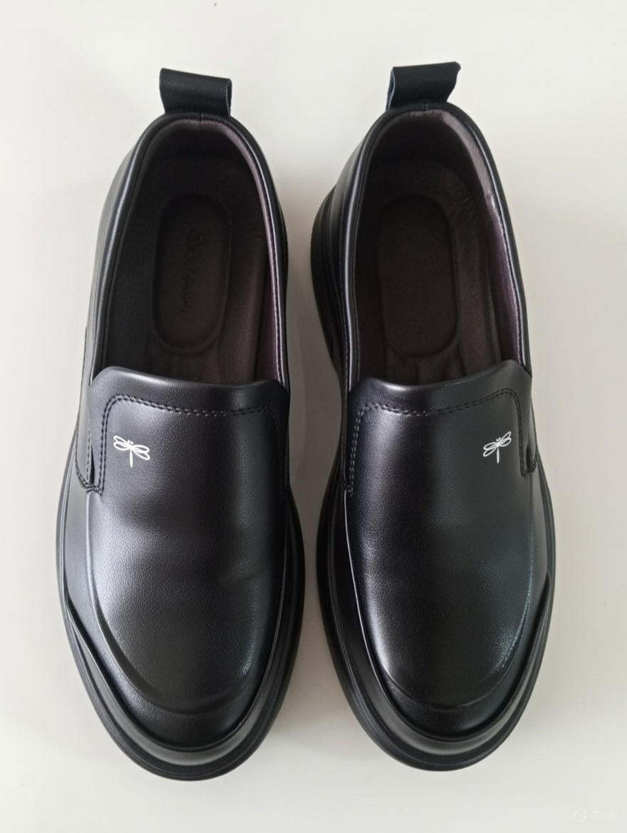 Men's Business Casual Leather Shoes (In Stock)