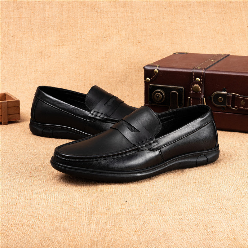 Men's Leather Fashion Trend Formal Casual Shoes