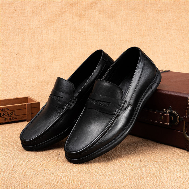 Men's Leather Fashion Trend Formal Casual Shoes