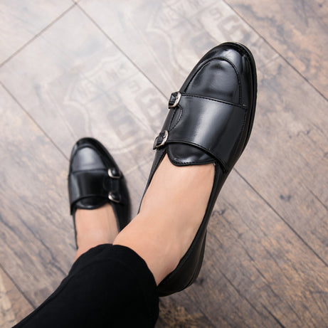 Men's Leather British Style Casual Shoes