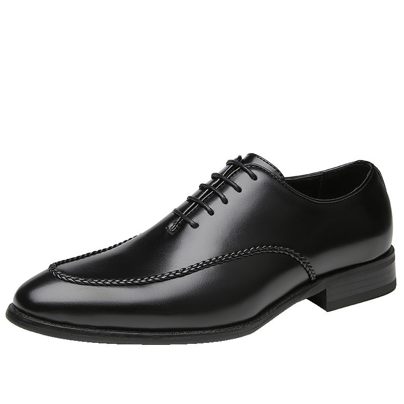 Men's Leather British Style Formal Oxford Shoes