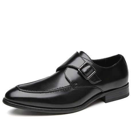 Men's Leather Buckle Style Formal Shoes