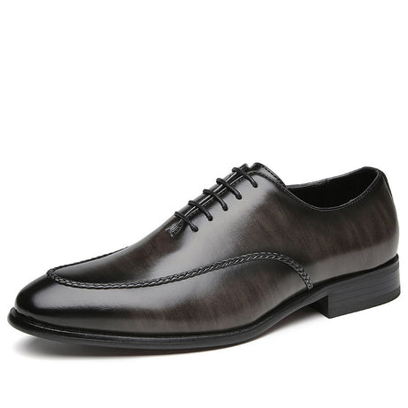 Men's Leather British Style Formal Oxford Shoes