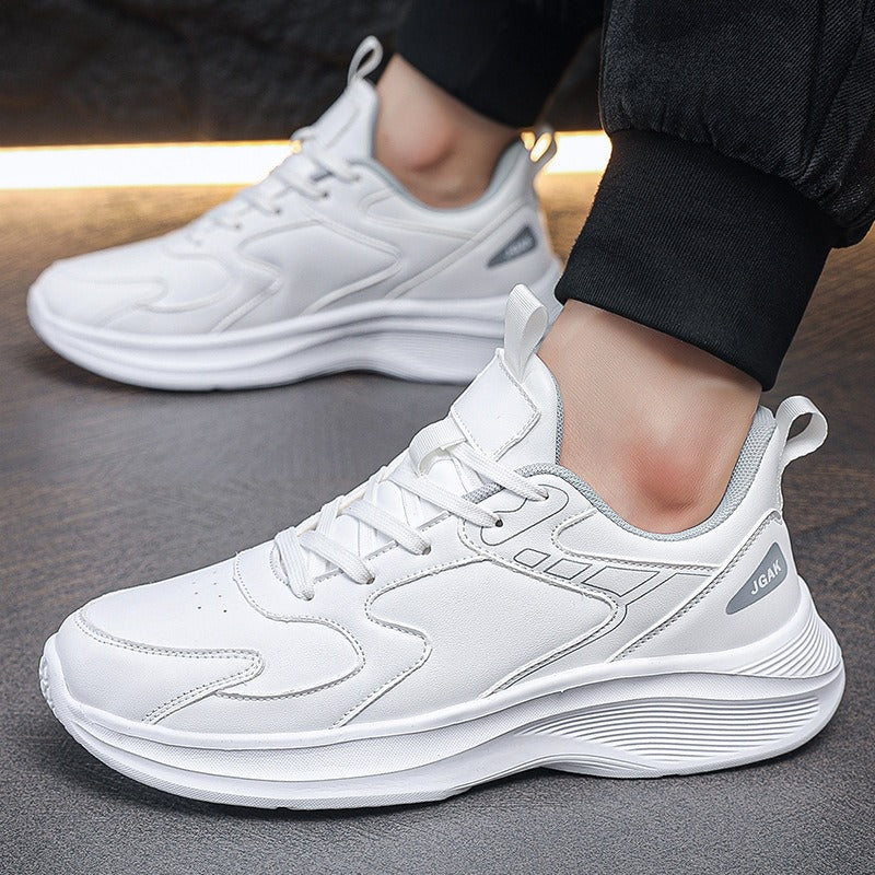 Men's Leather Fashionable Running Shoes