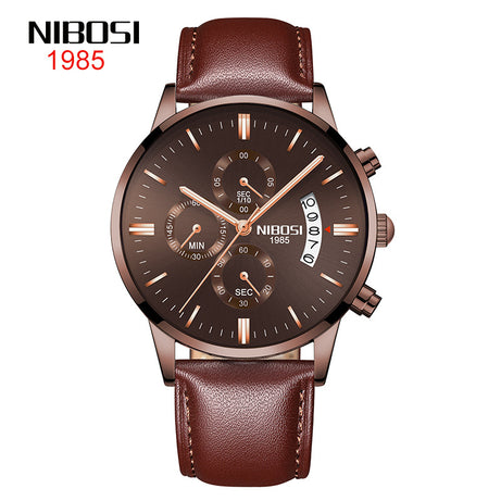 Men's Coated Glass Luminous Quartz Watch