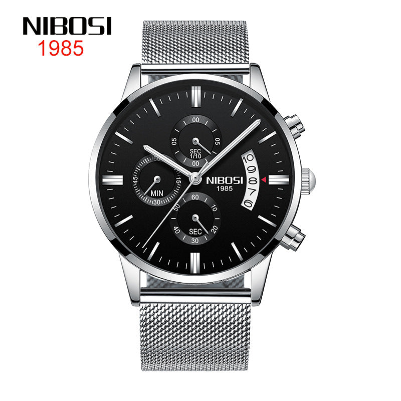 Men's Coated Glass Luminous Quartz Watch