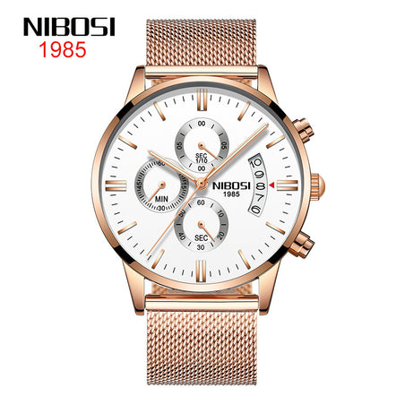 Men's Coated Glass Luminous Quartz Watch