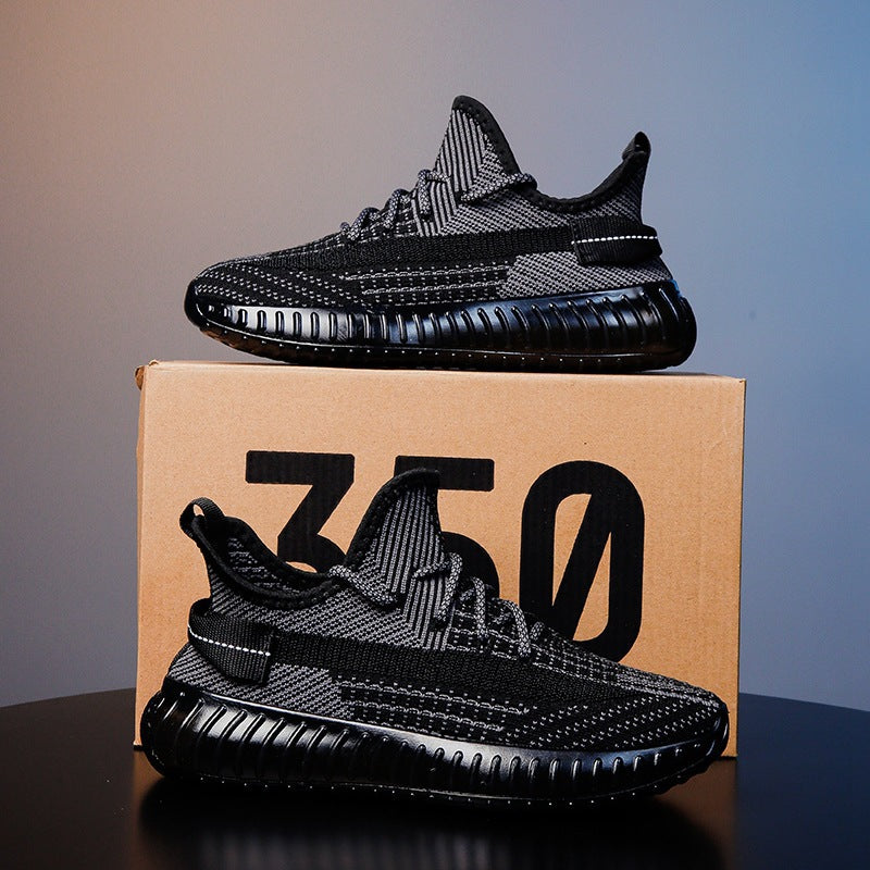 Men's Breathable Flying Woven Casual Shoes