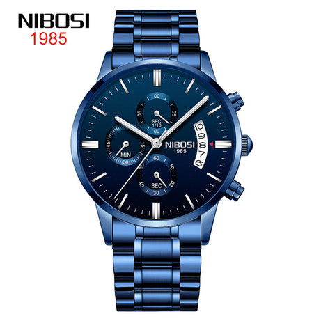 Men's Coated Glass Luminous Quartz Watch