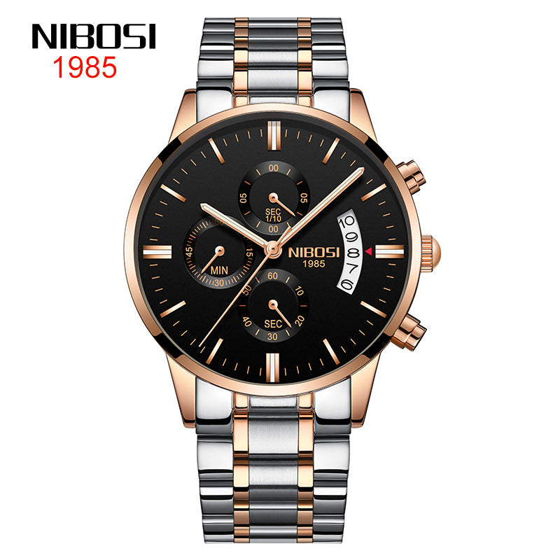 Men's Coated Glass Luminous Quartz Watch