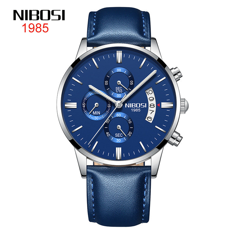 Men's Coated Glass Luminous Quartz Watch