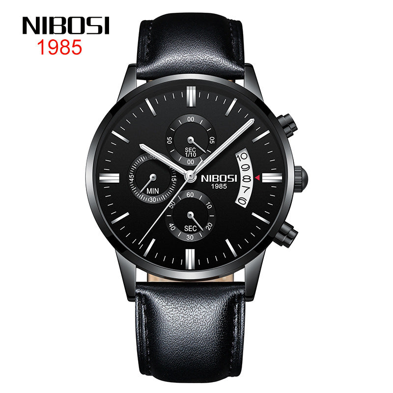 Men's Coated Glass Luminous Quartz Watch