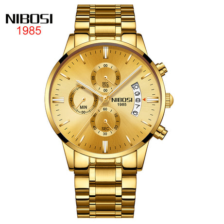 Men's Coated Glass Luminous Quartz Watch