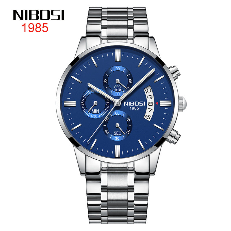 Men's Coated Glass Luminous Quartz Watch
