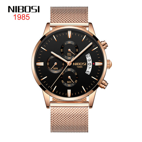 Men's Coated Glass Luminous Quartz Watch