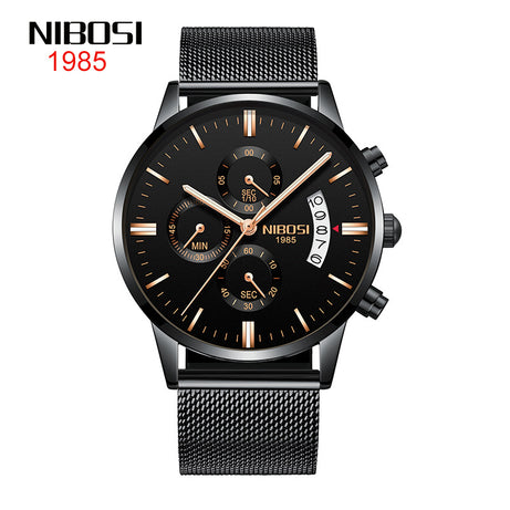 Men's Coated Glass Luminous Quartz Watch