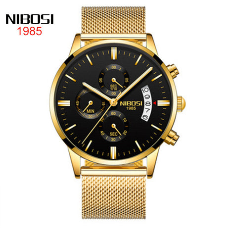 Men's Coated Glass Luminous Quartz Watch