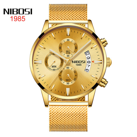 Men's Coated Glass Luminous Quartz Watch