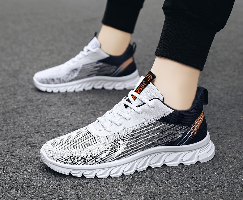 Men's Fashion Trend Lace-up Running Shoes