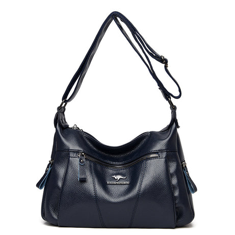 Women's Leather Versatile Trendy Shoulder Bag