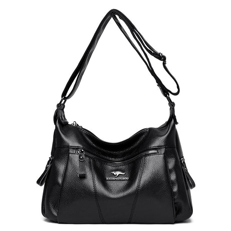 Women's Leather Versatile Trendy Shoulder Bag