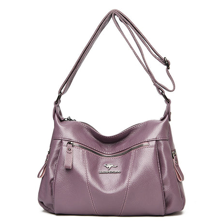 Women's Leather Versatile Trendy Shoulder Bag