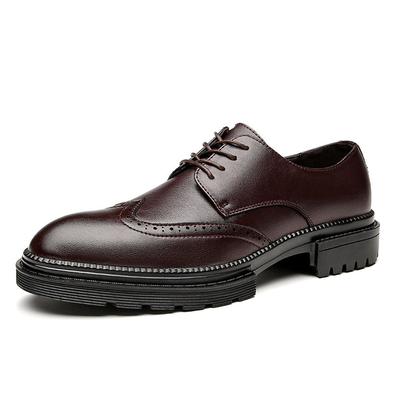Men's Leather Luxury Business Formal Shoes (In Stock)