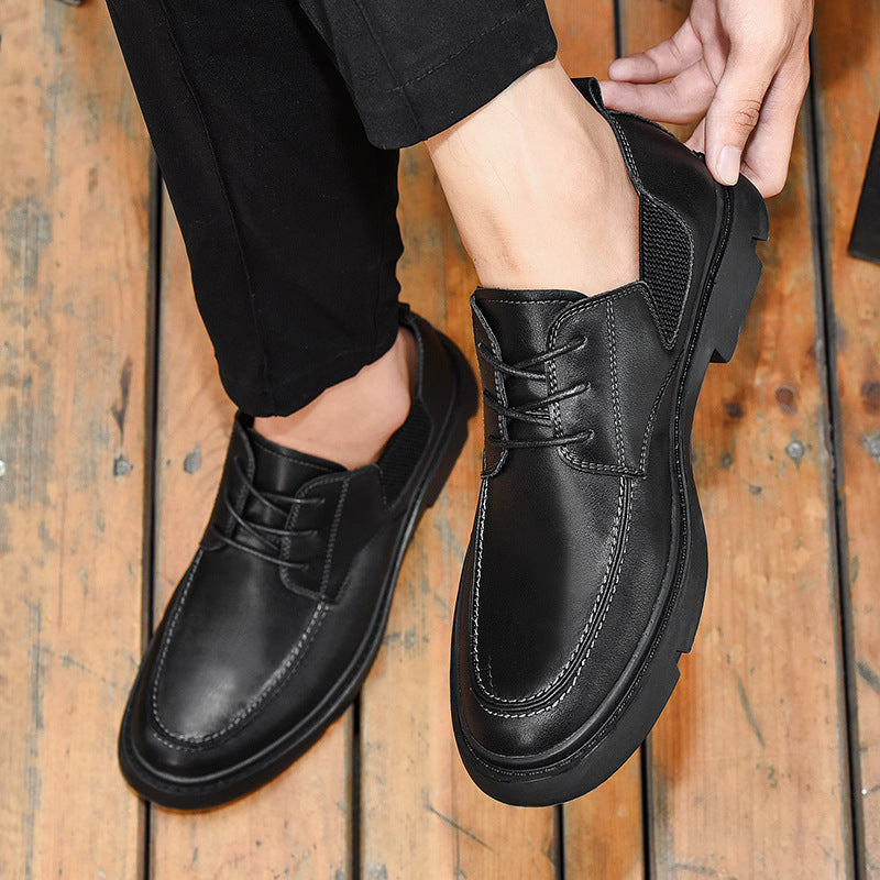 Men's Fashion British Style Leather Shoes