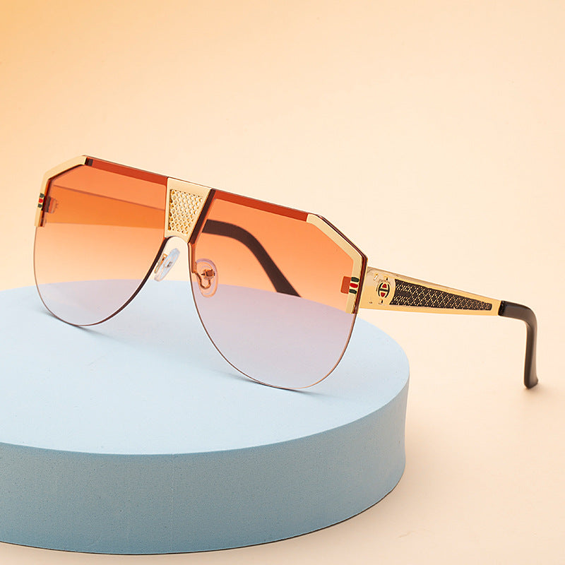 Men's Big Frame Retro Fashion Sunglasses