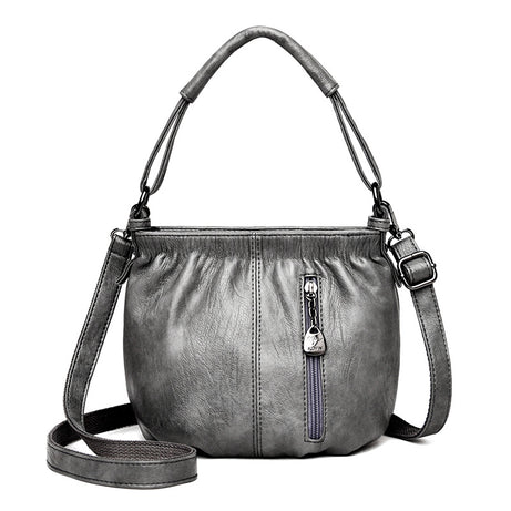 Women's Leather Retro Versatile Shoulder Bag