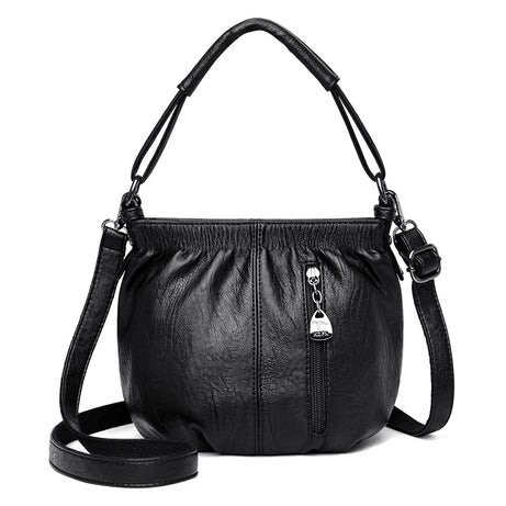 Women's Leather Retro Versatile Shoulder Bag