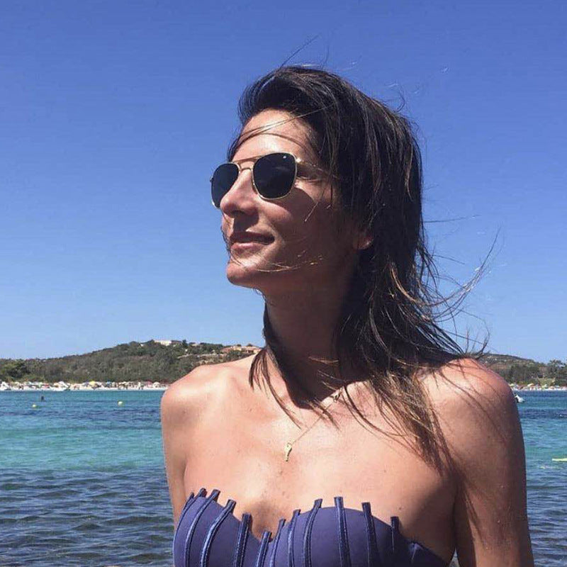 Women's Metal Frame High-End Sunglasses