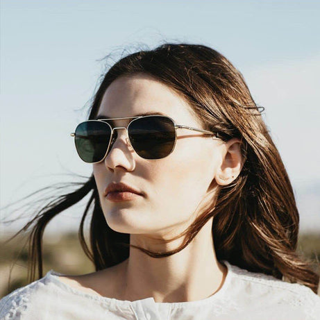 Women's Metal Frame High-End Sunglasses