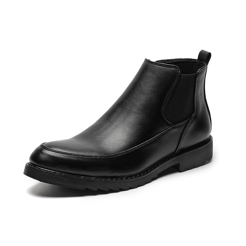 Men's Leather Chelsea Boots Casual Shoes