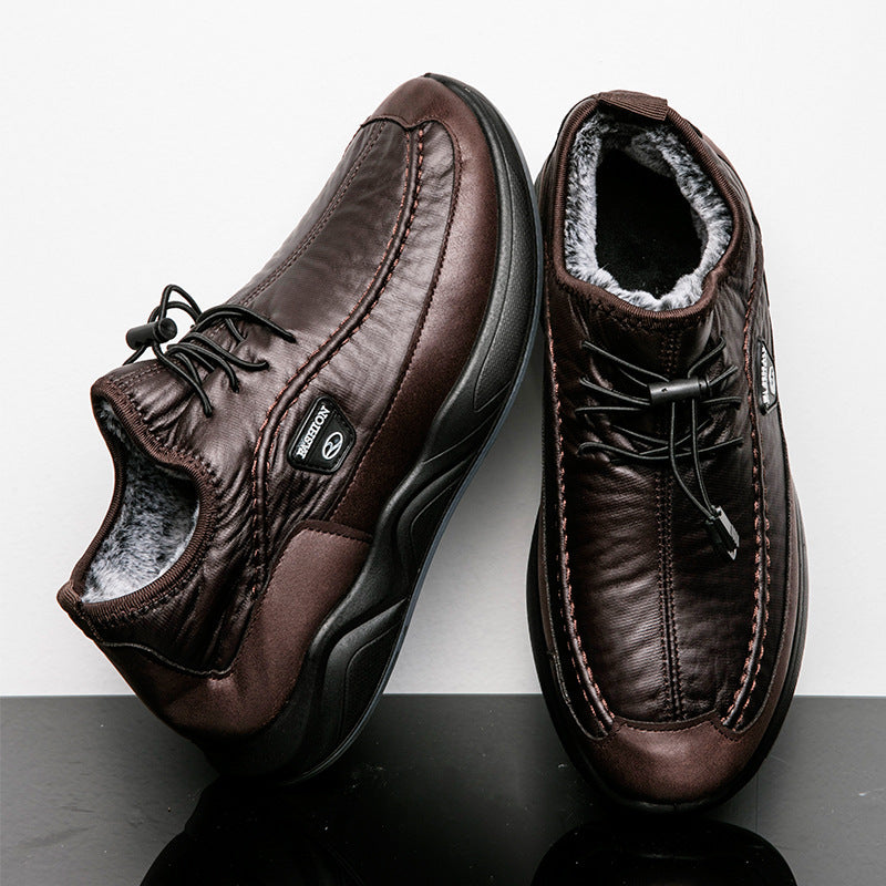 Men's Leather Outdoor Fashion Trendy Casual Shoes