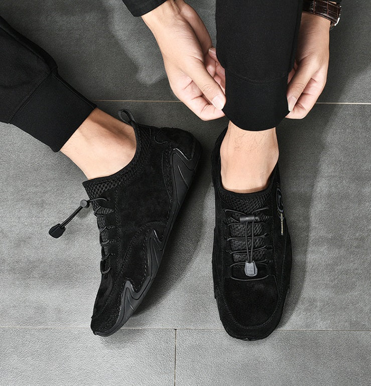 Men's Leather High-End Loafers Casual Shoes