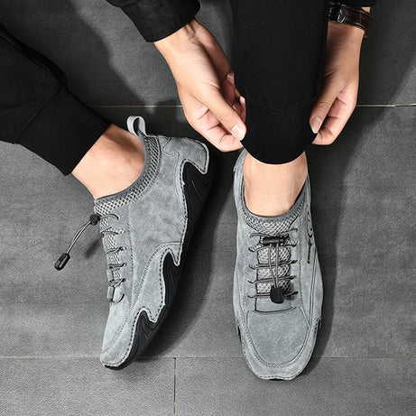 Men's Leather High-End Loafers Casual Shoes
