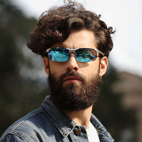Men's Color-changing Sports Aluminum Polarized Sunglasses