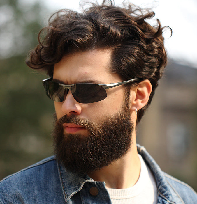 Men's Color-changing Sports Aluminum Polarized Sunglasses