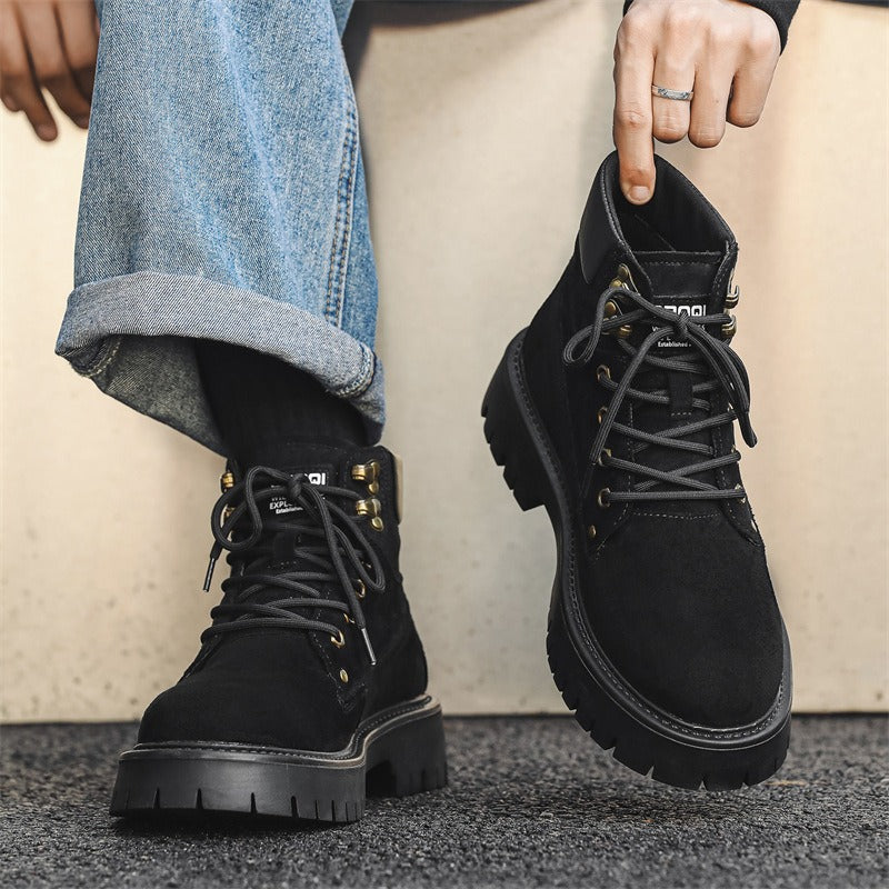Men's British Style Trend Martin Boots