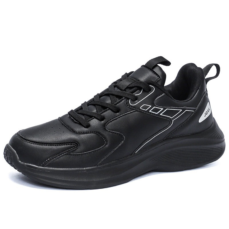 Men's Leather Fashionable Running Shoes