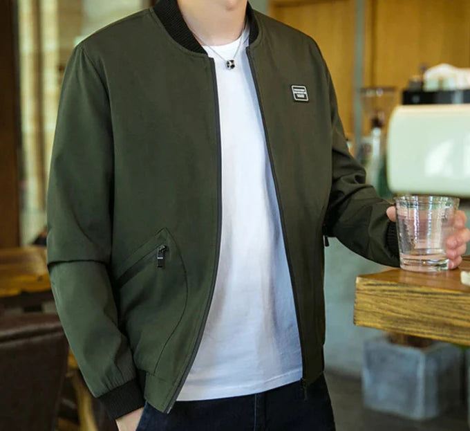 Men's Trendy Slim Fit Bomber Winter Jacket (In Stock)