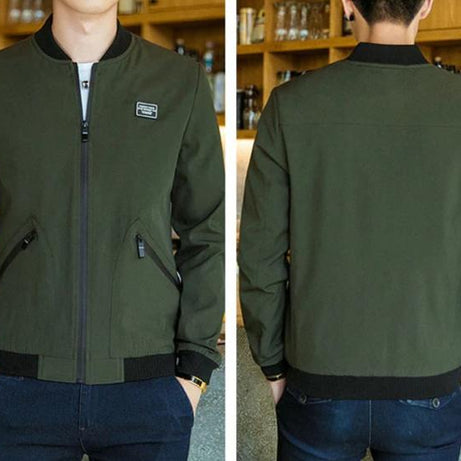 Men's Trendy Slim Fit Bomber Winter Jacket (In Stock)