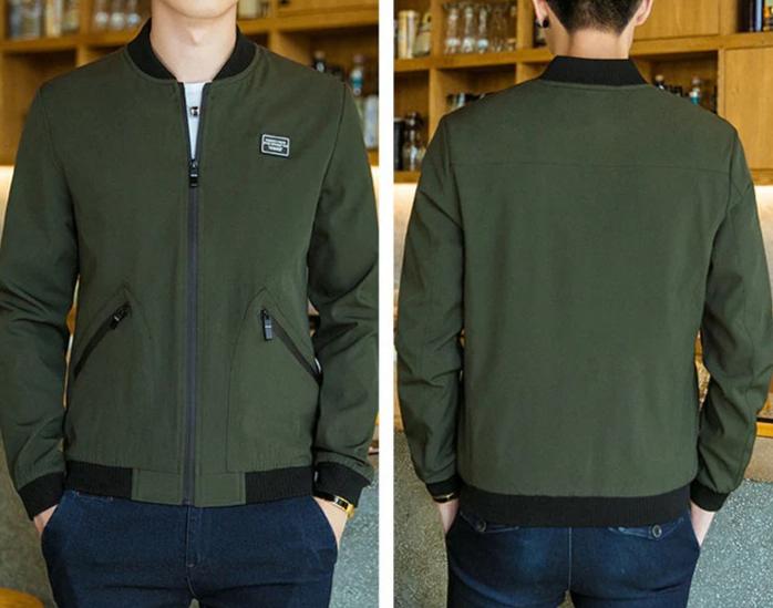 Men's Trendy Slim Fit Bomber Winter Jacket (In Stock)