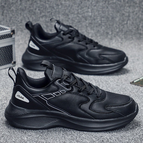 Men's Leather Fashionable Running Shoes