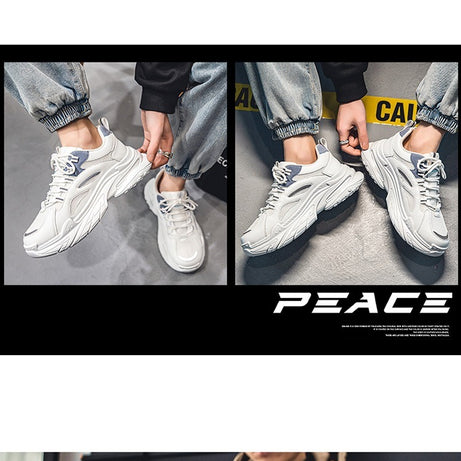 Men's Mesh Breathable Trendy Running Shoes